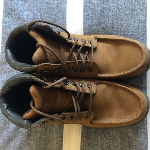 RockPort XCS Leather Hydro-Shield  Moc Toe Boots